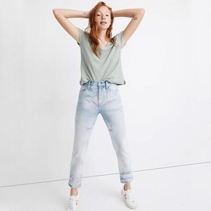 Madewell Women's The Perfect Vintage Mom Jean: Tie-Dye Edition Size 28